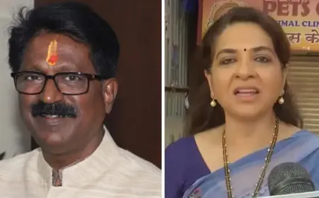 महाराष्ट्र चुनाव: शिवसेना नेता अरविंद सावंत के बयान पर शाइना एनसी का कड़ा जवाब, कहा- "मैं महिला हूं, माल नहीं"