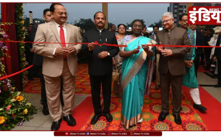 राष्ट्रपति द्रौपदी मुर्मु ने भुवनेश्वर में नए न्यायिक न्यायालय परिसर का उद्घाटन, न्याय प्रक्रिया में सुधार की अपील