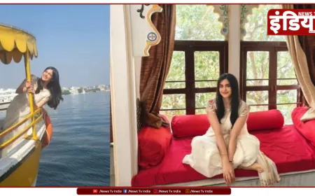 उदयपुर के मीरा कॉलेज में भीड़ ने अदा शर्मा को घेरा, शूटिंग के दौरान मची अफरा-तफरी