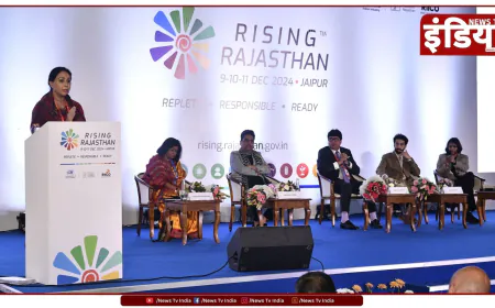 राइजिंग राजस्थान— पर्यटन को बढ़ावा देने के लिए टेक्नोलॉजी और ब्रांडिंग पर रहेगा फ़ोकस - दिया कुमारी