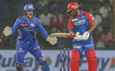 मुंबई इंडियंस ने रोमांचक मुकाबले में दिल्ली कैपिटल्स को 12 रन से हराया