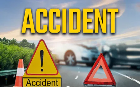 मोतिहारी में दर्दनाक सड़क हादसा, दो नेताओं की मौत से जन प्रगति पार्टी में शोक की लहर