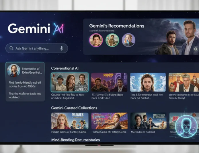 आज से Gemini गूगल टीवी में होगा शुरू अब आप बना सकते है अपनी टीवी को पर्सनलाइज्ड