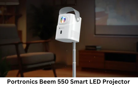 पोर्ट्रॉनिक्स ने 28 अक्टूबर को भारत में लॉन्च किया Beem 550 Smart LED Projector