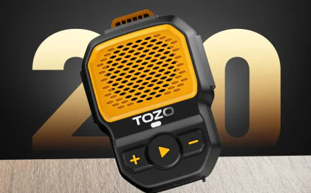 TOZO PM1 वियरेबल स्पीकर कॉम्पैक्ट डिजाइन के साथ देगा तगड़ा साउंड