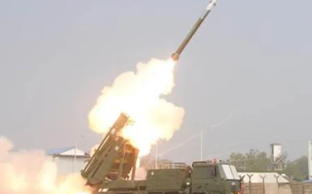 भारत की रक्षा शक्ति को बड़ी मजबूती: पिनाका लॉन्ग रेंज गाइडेड रॉकेट का सफल उड़ान परीक्षण