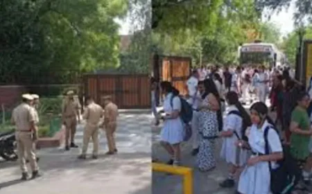 पंजाब में तीसरी बार स्कूलों को उड़ाने की धमकी:लिखा-1.11 PM से 9.11 PM तक स्कूल से स्टेशन तक ब्लास्ट होंगे; पटियाला में हाई अलर्ट