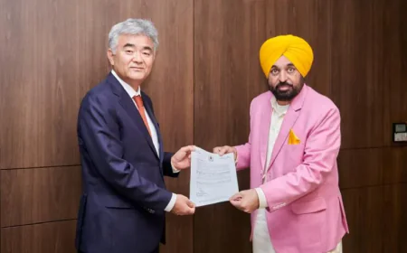दक्षिण कोरिया में CM भगवंत मान का निवेश अभियान: ऊर्जा, रक्षा, स्टार्टअप और फूड सेक्टर में पंजाब के लिए बड़े प्रस्ताव