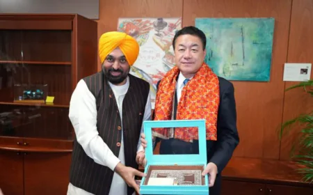 जापान दौरे में पंजाब सीएम भगवंत मान ने निवेशकों को राज्य में निवेश का आमंत्रण दिया