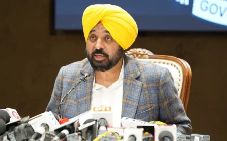 पंजाब में इतिहास का सबसे बड़ा सड़क निर्माण अभियान: CM भगवंत मान ने 44,920 किमी सड़कों के निर्माण का लक्ष्य घोषित किया