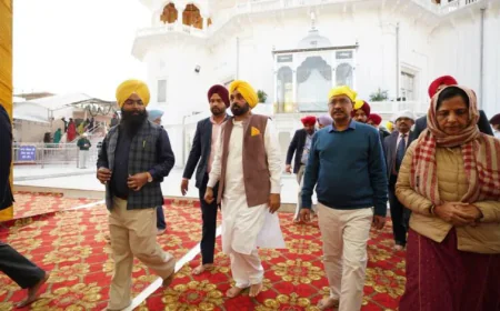 पंजाब में तीन तख्त साहिबान वाले शहरों को पवित्र शहर का दर्जा, मुख्यमंत्री और केजरीवाल ने किया नतमस्तक