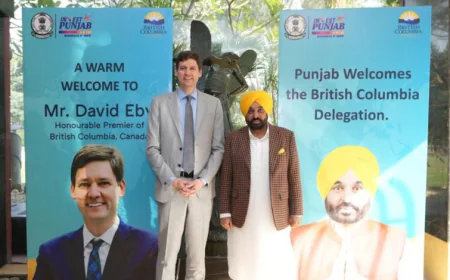मोहाली में कैंपस खोलेंगे कनाडा के विश्वविद्यालय! CM भगवंत मान ने ब्रिटिश कोलंबिया के प्रीमियर को दिया बड़ा ऑफर