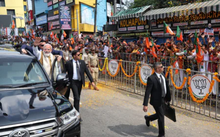 Kerala Election 2026: तिरुवनंतपुरम में पीएम मोदी का 'शक्ति प्रदर्शन', एनडीए में शामिल हुई 'Twenty20' पार्टी; बोले- 'केरल में भी होगा गुजरात जैसा चमत्कार'