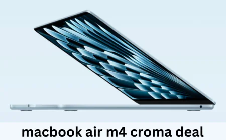 Macbook Air M4 Croma Deal में मिल रही बंपर छूट ऑफर लिमिटेड टाइम तक