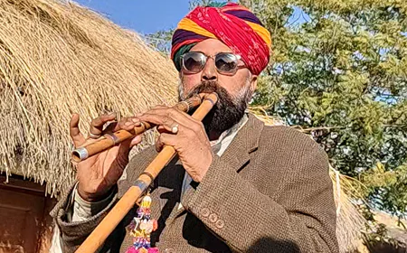 जैसलमेर के तगाराम भील को पद्मश्री; बकरियां चराते हुए सीखी कला, अब 35 देशों में गूंजती है इनके 'अलगोजा' की धुन
