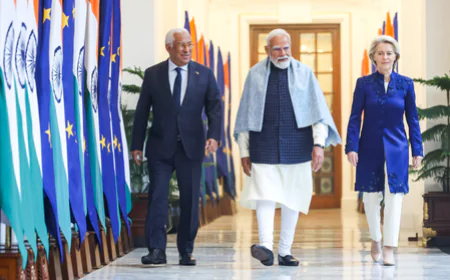 भारत-EU व्यापार समझौते पर लगी मुहर: PM मोदी और यूरोपीय नेताओं ने बताया 'ऐतिहासिक उपलब्धि', जानें आपके निवेश और तकनीक पर क्या होगा असर