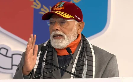 अजित पवार के निधन पर भावुक हुए पीएम मोदी: NCC रैली में कहा- 'अजित दादा ने हमेशा गांवों के विकास को आगे बढ़ाया', परिवार के प्रति जताई गहरी संवेदना