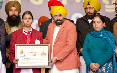 "रिश्वत और सिफ़ारिश का दौर खत्म": CM भगवंत मान ने मोहाली में 916 युवाओं को दीं सरकारी नौकरियाँ, पारदर्शी भर्ती का बनाया रिकॉर्ड