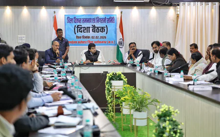 अशोकनगर में विकास परियोजनाएं समय पर पूरी होंगी: ज्योतिरादित्य सिंधिया ने दिशा बैठक में दिए सख्त निर्देश