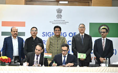 भारत और खाड़ी देशों के बीच ऐतिहासिक कदम: फ्री ट्रेड एग्रीमेंट के लिए 'Terms of Reference' पर हुए हस्ताक्षर