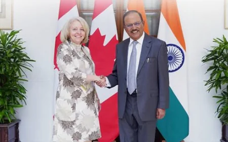 संबंधों में सुधार की नई उम्मीद: कनाडा में NSA डोवाल की हाई-प्रोफाइल मीटिंग, सुरक्षा को लेकर बनी सहमति