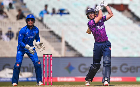 किस्मत का खेल और बल्ले का मेल: क्वालिफाई न करने वाली स्कॉटलैंड टीम ने बनाया वर्ल्ड रिकॉर्ड