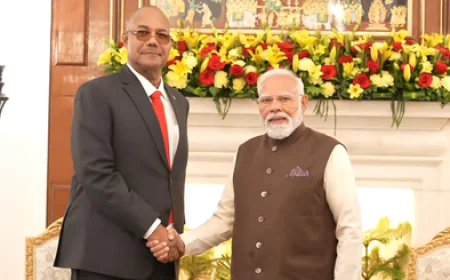 अब 'लोकल करेंसी' में होगा व्यापार: पीएम मोदी और राष्ट्रपति पैट्रिक हर्मिनी ने आर्थिक सहयोग की नई नींव रखी