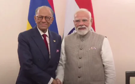 PM मोदी और मॉरीशस के प्रधानमंत्री के बीच फोन पर चर्चा; अगले हफ्ते भारत आएंगे रामगुलाम, 'AI इम्पैक्ट समिट' में होंगे शामिल