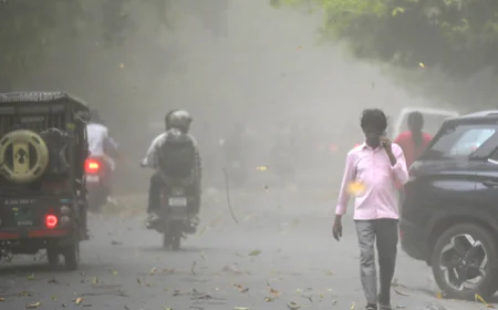 NCR में प्रदूषण और 'बदलता मौसम' बना जानलेवा: अस्पतालों की OPD में 50% मरीज बीमार; गाजियाबाद के लोनी में AQI 400 के पार