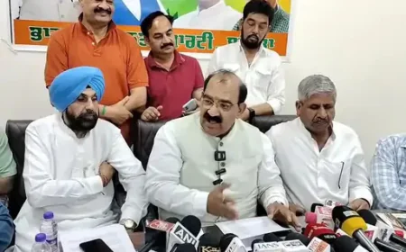बठिंडा: "नशे की होम डिलीवरी हो रही है, मान सरकार जवाब दे!"— अश्विनी शर्मा का 'आप' पर तीखा हमला