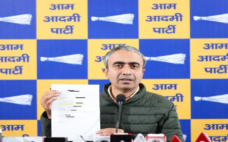 AAP का सनसनीखेज आरोप: 'जेफरी एपस्टीन से डेलिगेशन नहीं, बल्कि निजी तौर पर मिलते थे हरदीप पुरी'