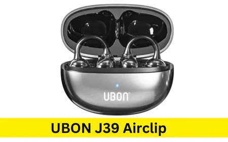 UBON J39 Airclip ओपन-बीम एयरक्लिप डिजाइन के साथ वायरलेस ईयरबड्स हुए लॉन्च