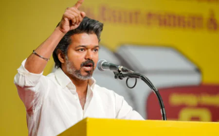 "सिनेमाई डायलॉग छोड़ जनता के बीच आएं विजय" भाजपा प्रवक्ता एएनएस प्रसाद का टीवीके चीफ पर हमला