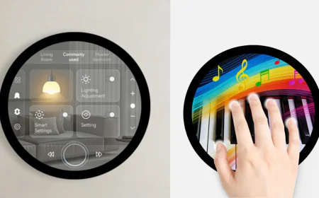 Waveshare 7 Inch Display राउंड कैपेसिटिव टच सपोर्ट के साथ हुआ लॉन्च