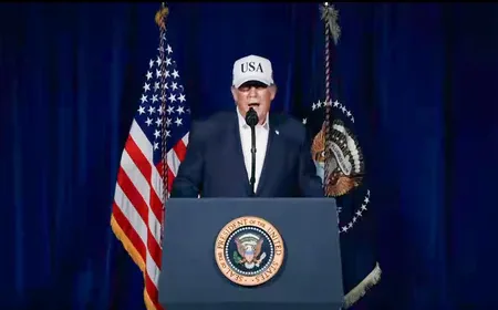 ट्रंप का ईरान पर युद्ध का ऐलान: "हथियार डालो या मौत चुनो", मिडिल ईस्ट में महायुद्ध शुरू