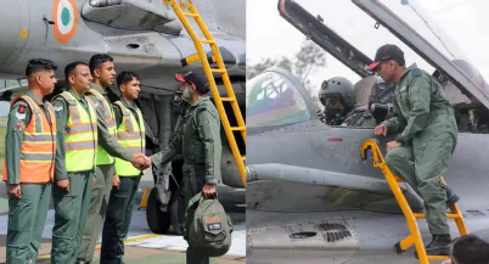 विज़िट: मिग-29 में भरी उड़ान, परखीं सीमावर्ती एयरबेस की क्षमताएं