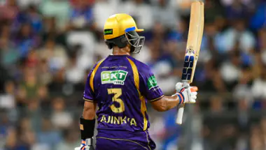 KKR vs MI IPL 2026 Live: रहाणे और रघुवंशी के अर्धशतक, केकेआर ने बनाया 220 का विशाल स्कोर