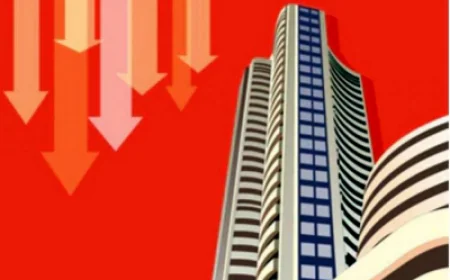 शेयर बाजार में 'ब्लैक मंडे': अमेरिका-ईरान तनाव से सेंसेक्स 2400 अंक टूटा, कच्चा तेल $112 के पार