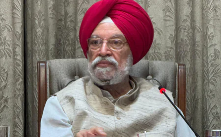 भारत की ऊर्जा सुरक्षा: मध्य-पूर्व के तनाव के बीच पेट्रोलियम मंत्री हरदीप सिंह पुरी का बड़ा आश्वासन
