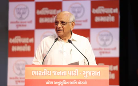 सीएम भूपेंद्र पटेल का आश्वासन: गुजरात में LPG की कमी नहीं; किसानों को मिले ₹1,028 करोड़