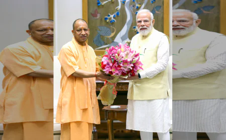 "अमृतकाल के सारथी हैं मोदी"— ऐतिहासिक रिकॉर्ड पर सीएम योगी ने पीएम के लिए लिखा भावुक पोस्ट